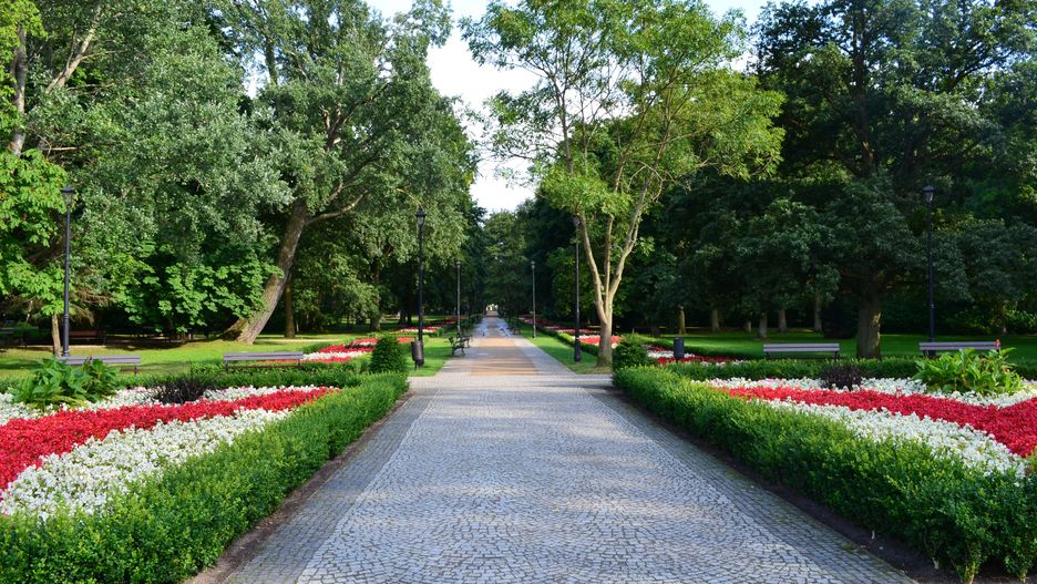 Malowniczy Park Zdrojowy w Świnoujściu