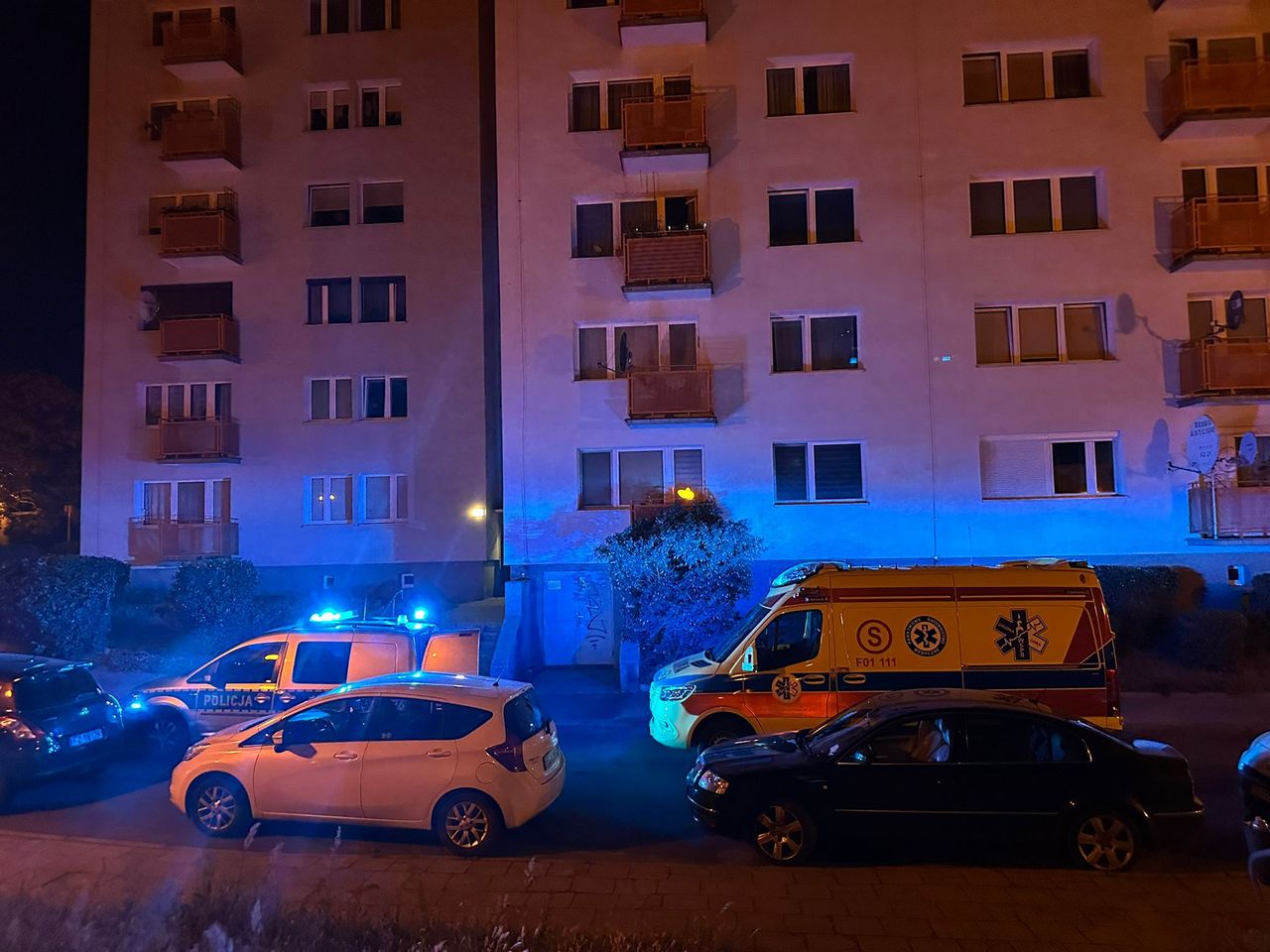 Dramat w Zielonej Górze. Kobieta wypadła z okna