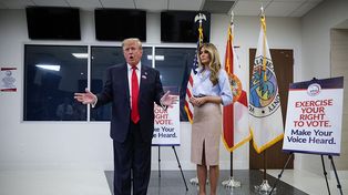 Donald Trump już zagłosował. Pojawił się lokalu wyborczym osobiście