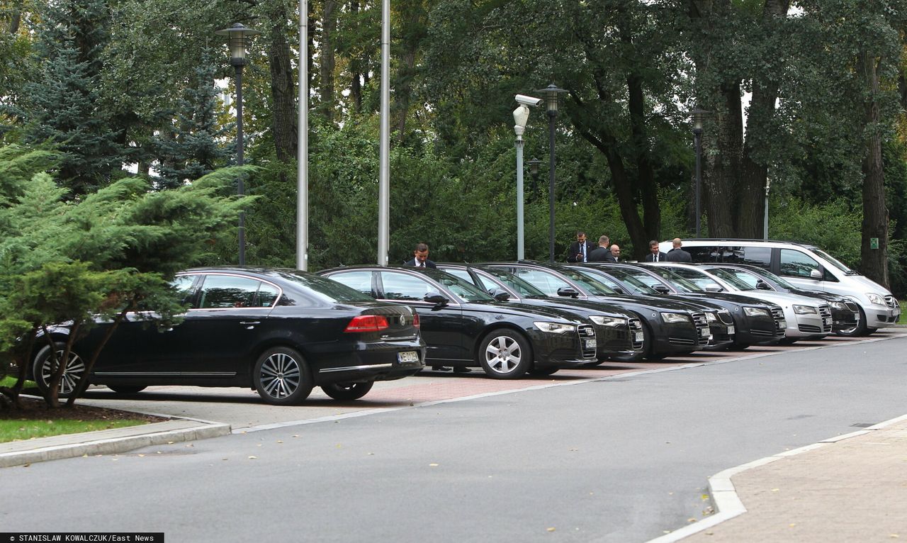 Audi, volkswageny, skody i ople najczęściej przewijają się wśród służbowych aut rządu