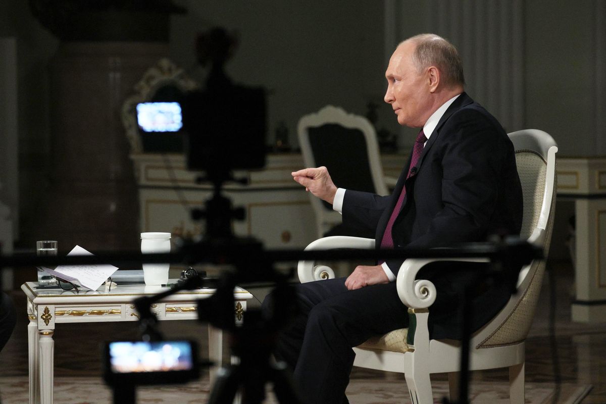 Putin w wywiadzie z Carlsonem