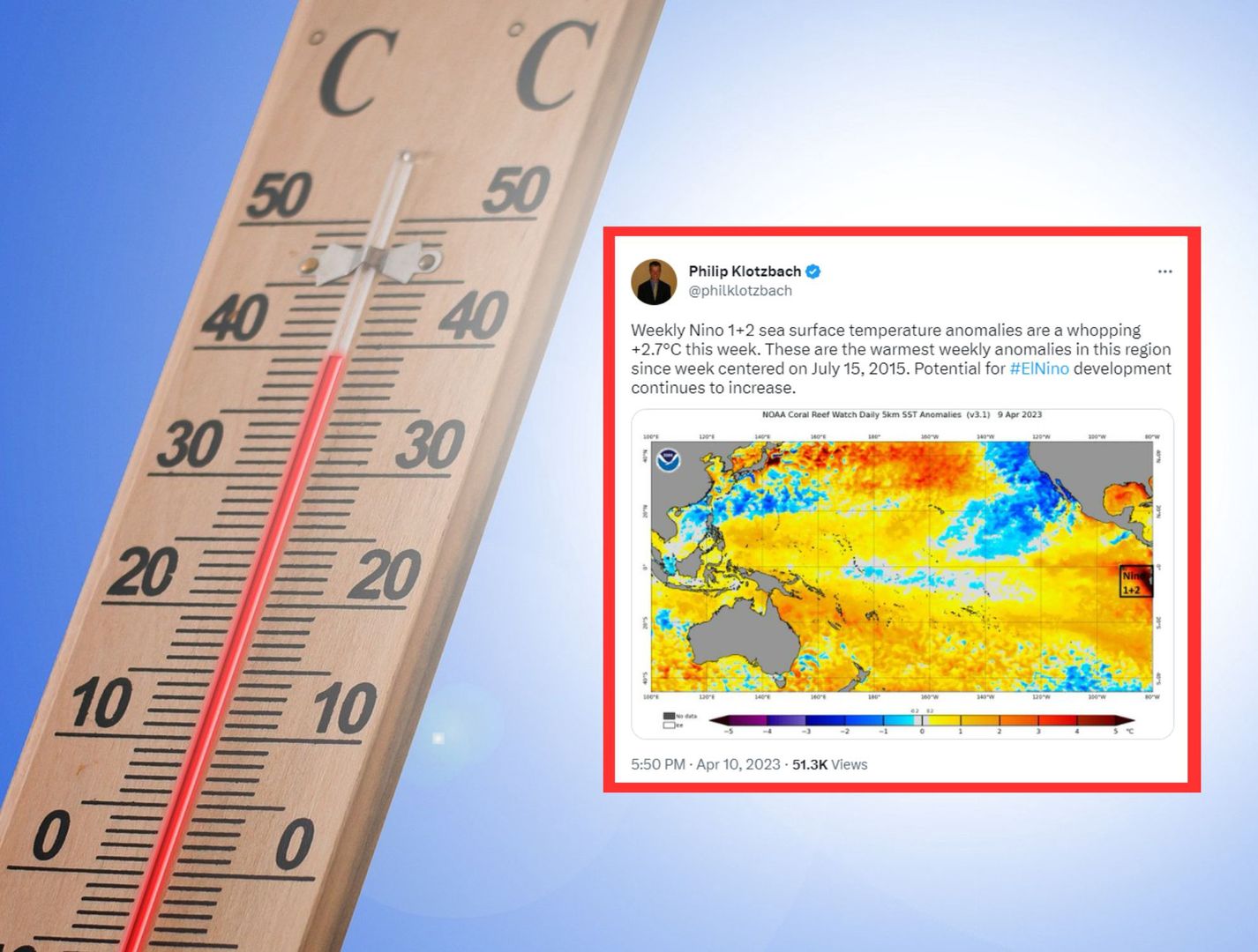El Nino wpłynie na pogodę. Nadchodzą zmiany klimatu?