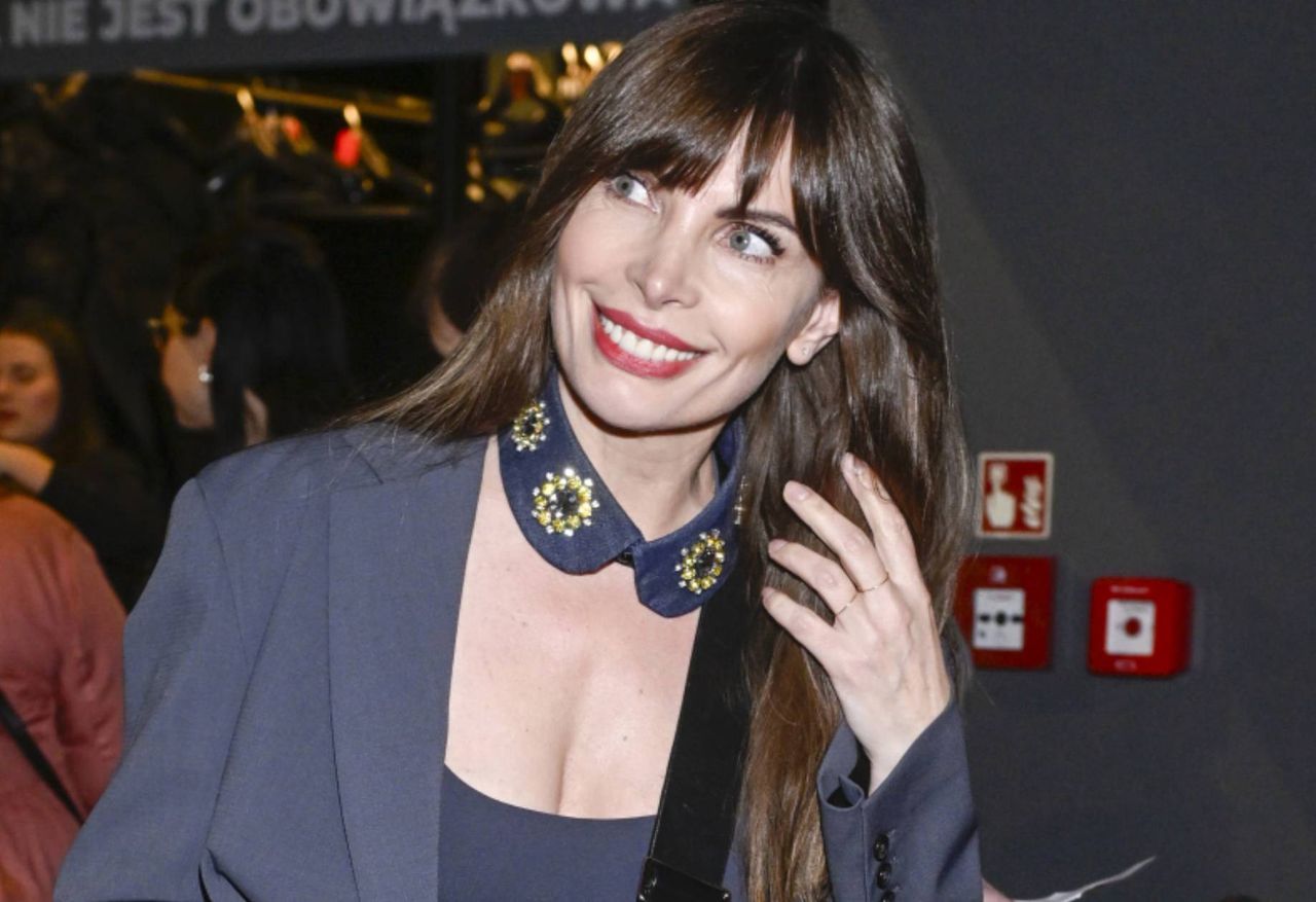 Nonszalancja w najlepszym wydaniu. Dygant zachwyciła na pokazie