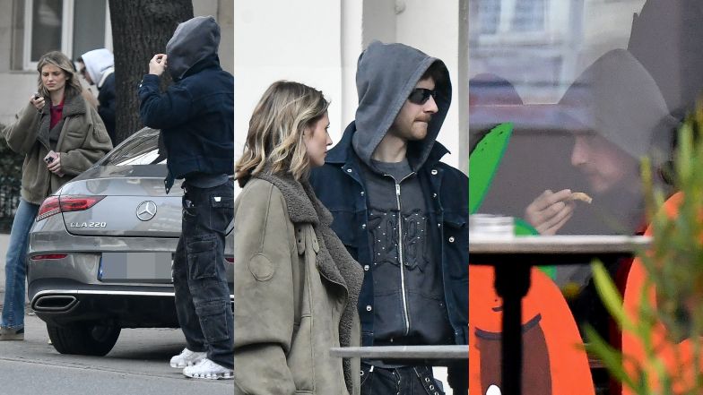 Maciej Musiał i Zofia Gajewska na mieście 