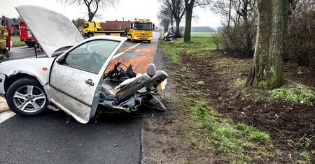 Koszmarny wypadek. Strażacy pogrążeni w bólu