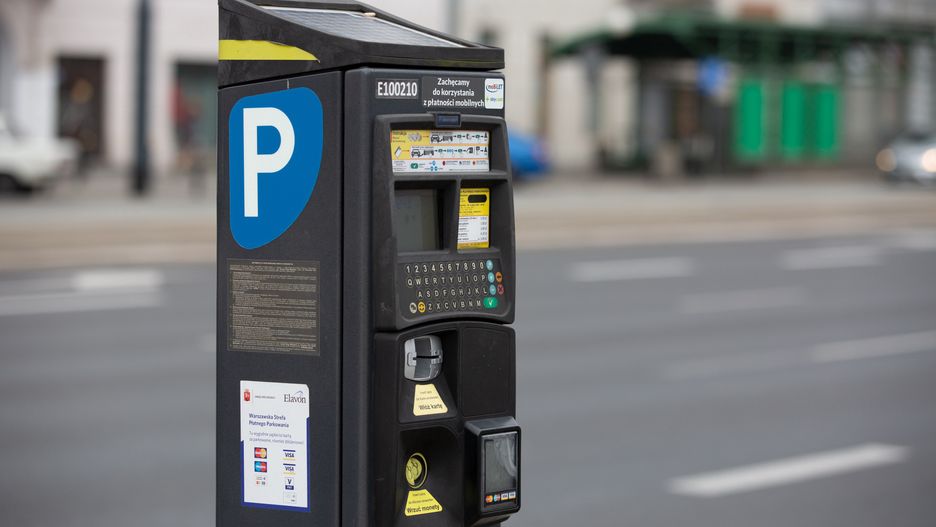 parking parkomat parkometr mandat parkowanie miasto opłaty za parkowanie