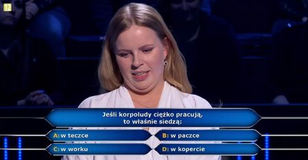 "Pytanie żenujące". Fani "Milionerów" stanęli w obronie zawodniczki