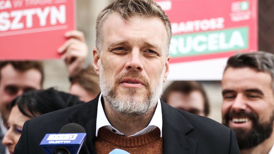 Poseł i współprzewodniczący partii Razem Adrian Zandberg 
