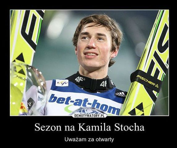 Internauci zwariowali na punkcie Kamila Stocha. Najlepsze memy z naszym mistrzem 5