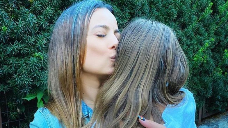 Anna Mucha wyjaśnia, dlaczego nie pokazuje twarzy swoich dzieci