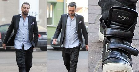 Zdenerwowany Emil Haidar w butach Balmain sądzi się z Dodą (ZDJĘCIA)