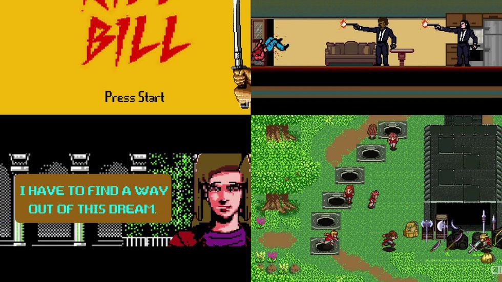 11 znanych filmów, przerobionych na 8-bitowe gry. Arcydzieła w stylu pixel art! 1