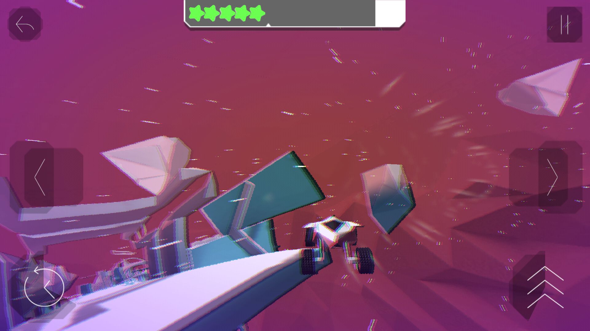 Ekstremalnie krótka, ale ciekawa wyścigówka. Recenzja Stunt Rush 8