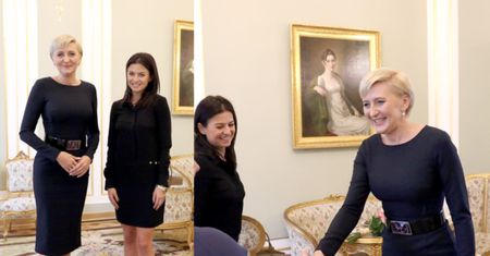 Pierwsza Dama spotkała się z Anną Lewandowską (FOTO)