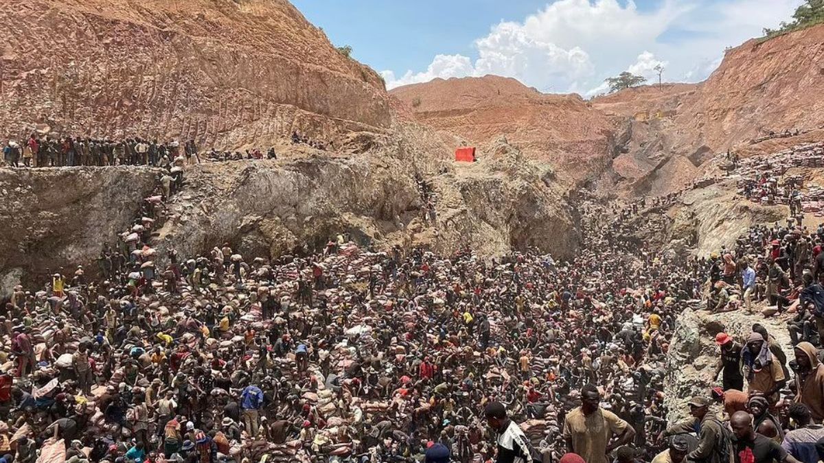 Kongo. Tragedia podczas prac w kopalni