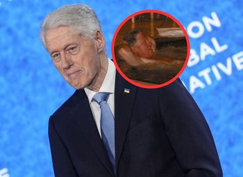 Bill Clinton o kontrowersyjnym zdjęciu w jacuzzi. Zdradza kontekst