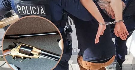 Jeździł bmw po osiedlu w Świebodzinie. Chwycił za pistolet