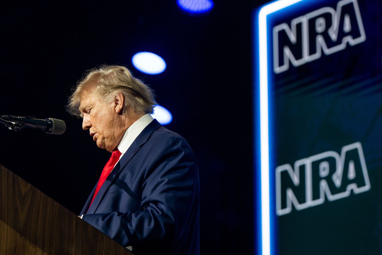 Donald Trump na konwencji NRA