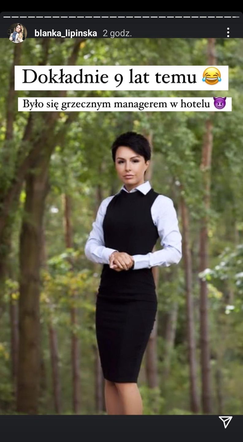 Blanka Lipińska pochwaliła się fotką sprzed lat