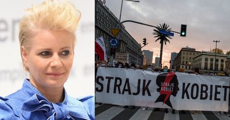 Małgorzata Kożuchowska o Strajku Kobiet: "Ulica NIE JEST MIEJSCEM do podejmowania tego typu dyskusji"