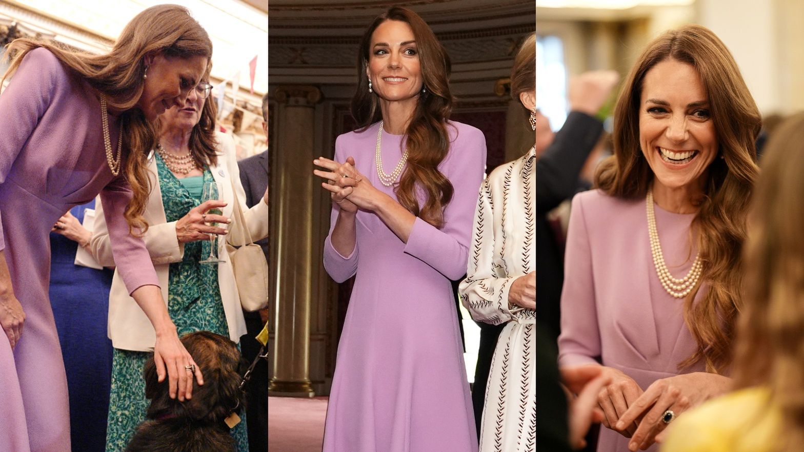 Kate Middleton na przyjęciu z okazji urodzin królowej