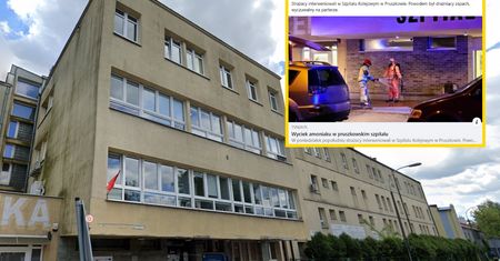Śmierdzący incydent w święta. Pacjenci szpitala ewakuowani