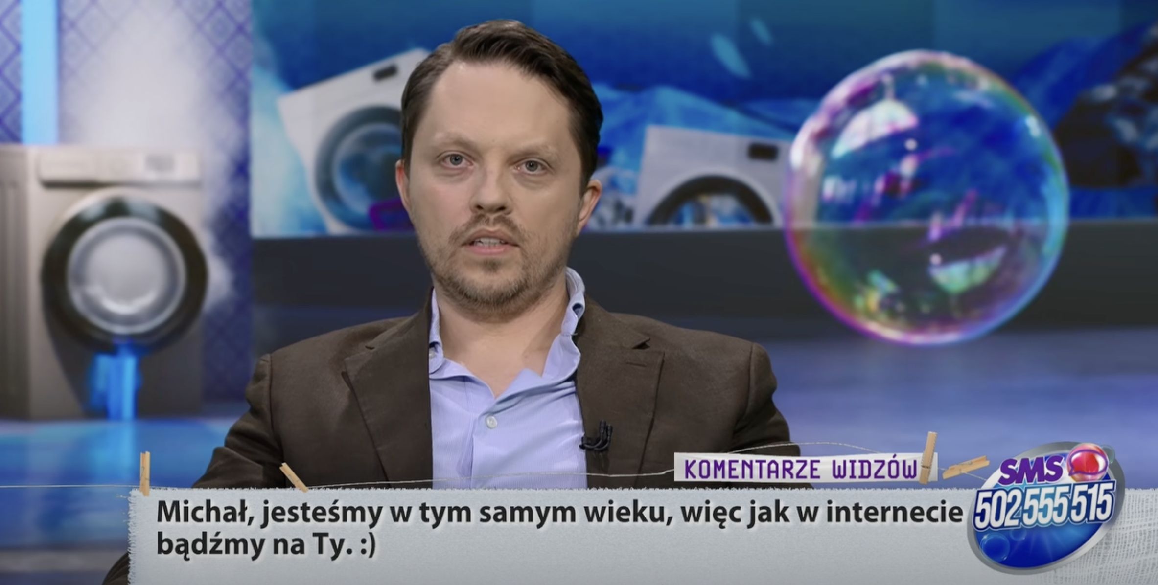 Michał Marszał w "Szkle kontaktowym"