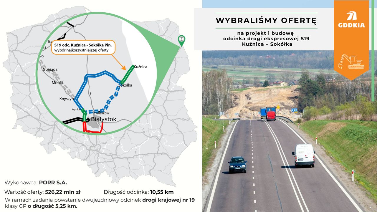 Nowa trasa ma zostać oddana do użytku w 2025 roku.