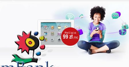 Promocja mBanku - Samsung Galaxy Tab lub iPad 2 z Internetem w Play