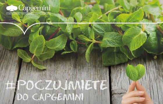 „Poczuj miętę” - Capgemini promuje się aromamarketingowo jako pracodawca