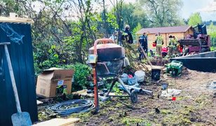 Tragedia pod Warszawą. Koparka zmiażdżyła mężczyznę