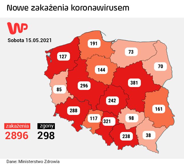 Koronawirus w Polsce. Nowe przypadki