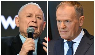 Kaczyński krytykuje Tuska za wypowiedź o reparacjach od Niemiec
