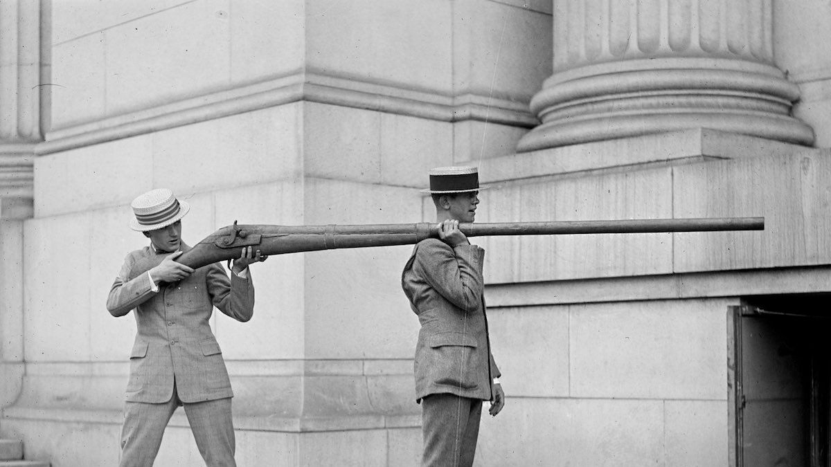 Punt gun: zakazana broń. Monstrualna strzelba dla olbrzyma 1