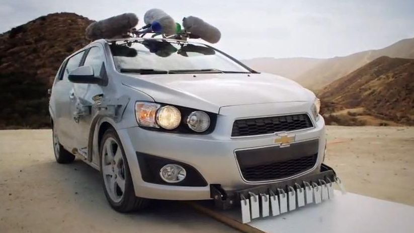 Chevy Sonic jeżdżącym instrumentem muzycznym [wideo] 1