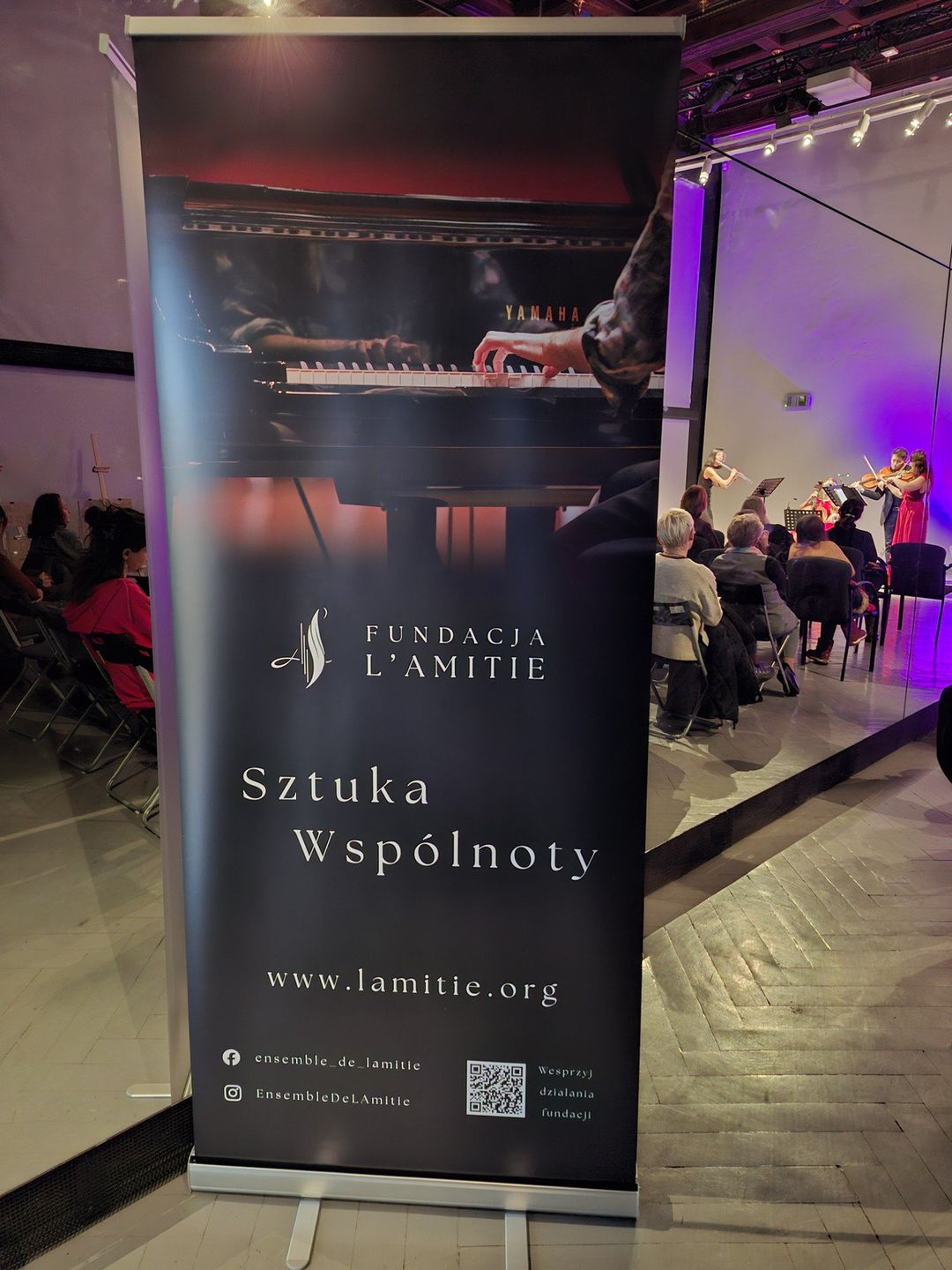 Koncert zespołu Ensemble de l&#39;amitié w ramach wydarzenia &#34;Ścieżki sztuki. Rysunek, Muzyka, Dialog&#34;