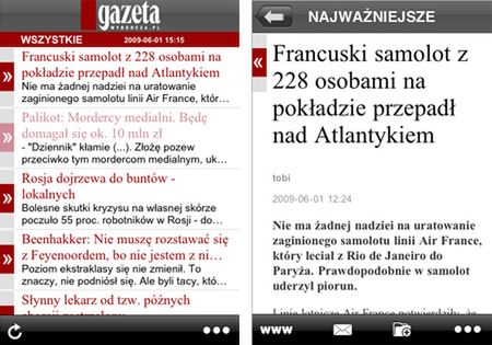 Wyborcza na iPhonie! 2