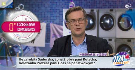 Prowadzący przerwał telefon widza. "Jest pan na bardzo niebezpiecznym terenie"