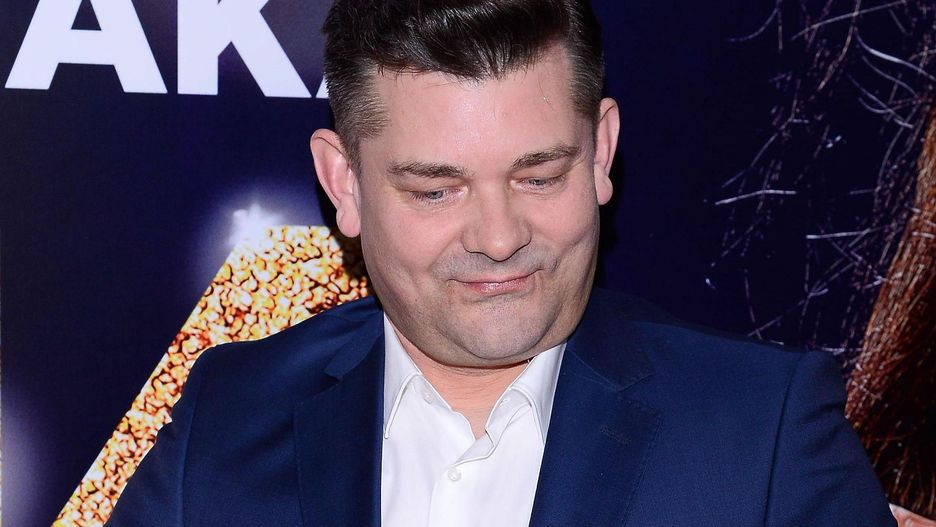 Zenon Martyniuk na premierze filmu