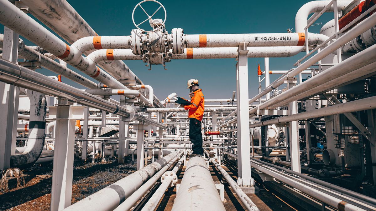 Top view male worker inspection at steel long pipes and pipe elbow in station oil factory during refinery valve of visual check record pipeline oil and gas industry
business, check, construction, control, energy, engineer, engineering, equipment, factory, flowing, gas, helmet, industrial, industry, inspection, inspector, instrument, leak, maintenance, man, manufacturing, mechanic, mechanical, metal, occupation, oil, people, pipe, pipeline, pipelines, plant, platform, pressure, production, pump, record, refinery, repair, rig, rust, safety, site, steel, technician, technology, valve, visual, welding, work, worker, business, check, construction, control, energy, engineer, engineering, equipment, factory, flowing, gas, helmet, industrial, industry, inspection, inspector, instrument, leak, maintenance, man, manufacturing, mechanic, mechanical, metal, occupation, oil, people, pipe, pipeline, pipelines, plant, platform, pressure, production, pump, record, refinery, repair, rig, rust, safety, site, steel, technician, technology, valve, visual, welding, work