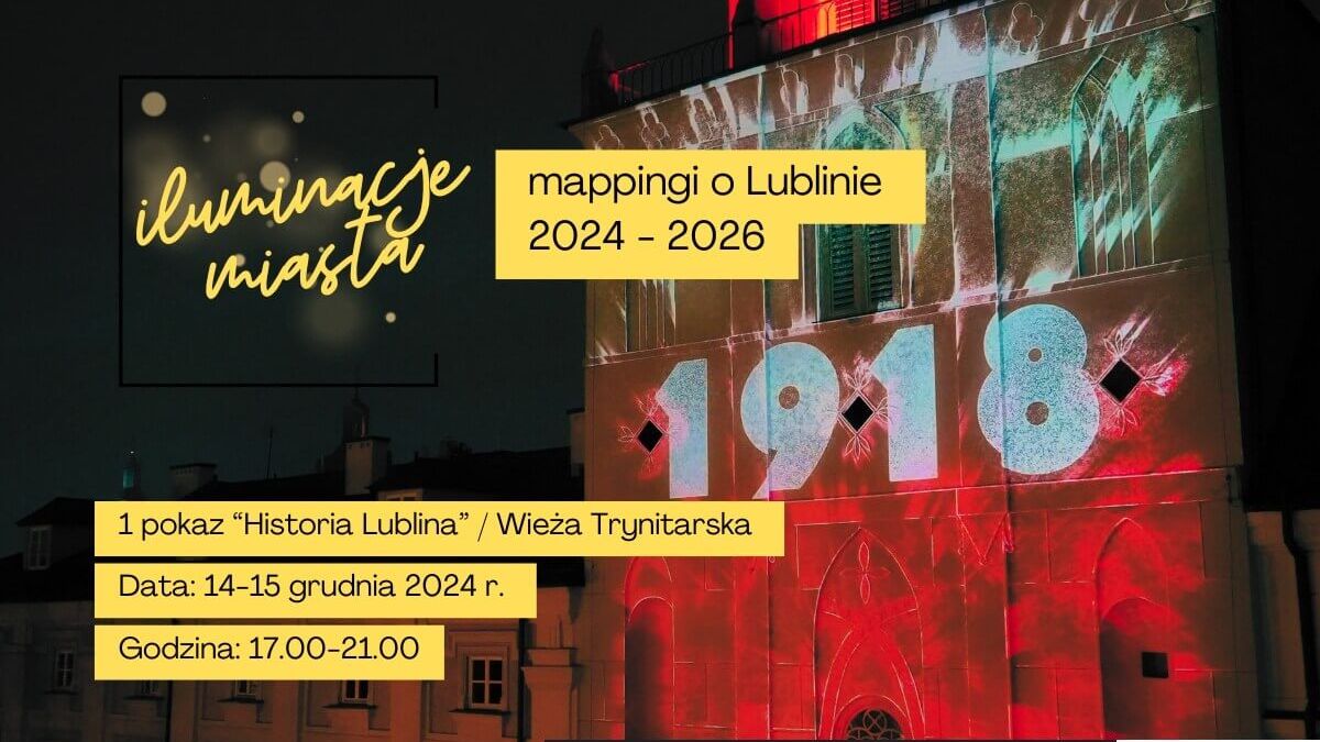 Zaproszenie na Mappingi w Lublinie Program
