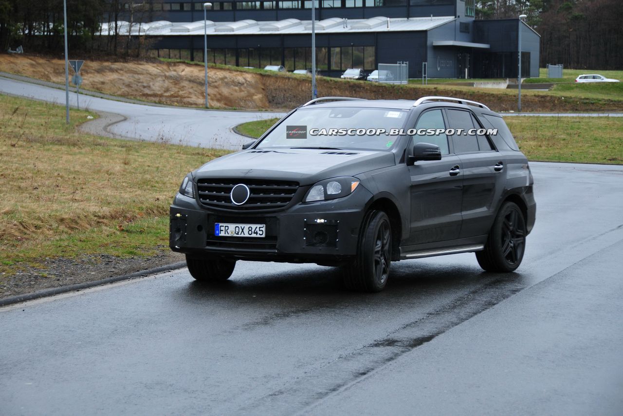 Nowy Mercedes ML 63 AMG zadebiutuje już w listopadzie