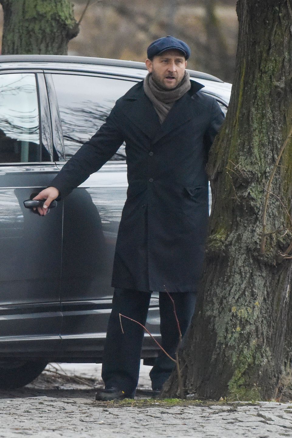 Borys Szyc przyłapany na mieście