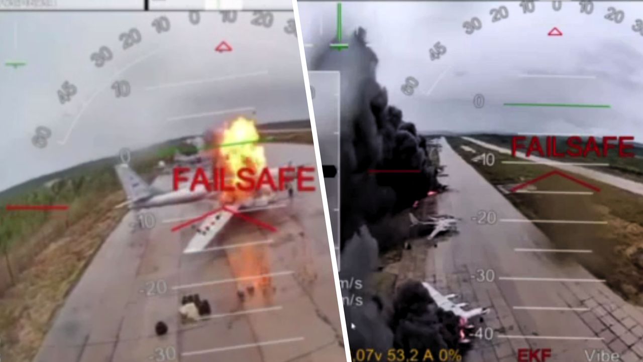 Russian air power crippled: Ukraine's bold "Spiderweb" strike