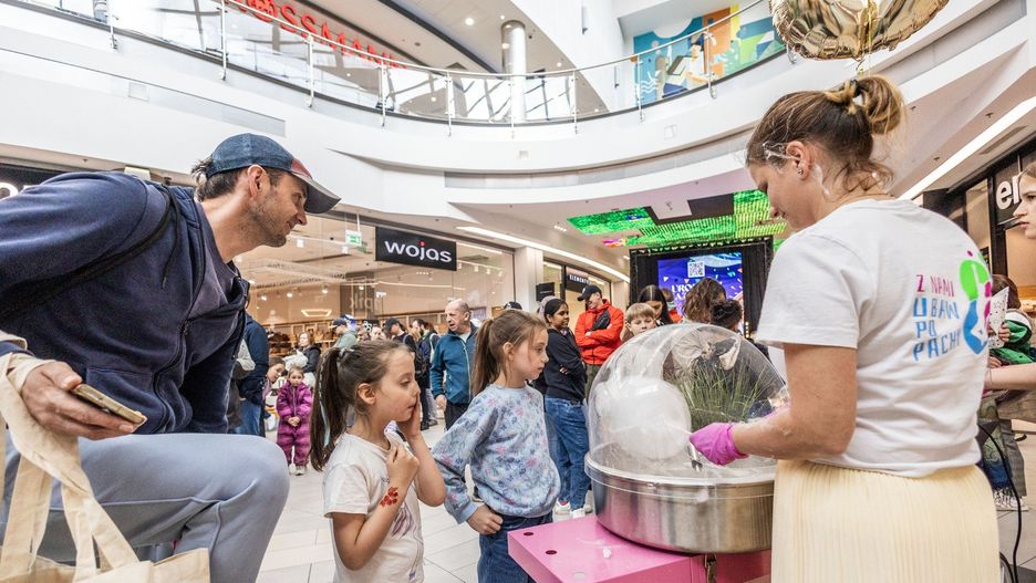 20. urodziny Galerii Kazimierz. Dla odwiedzających galerię przygotowano szereg atrakcji.