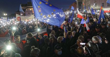 Prounijna manifestacja w Warszawie. GIS: nie wpłynęły żadne wnioski o ukaranie