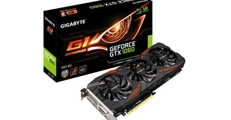 Gigabyte już ma kartę GeForce GTX 1060 z pamięciami GDDR5X