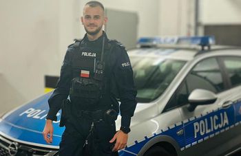 Policjant był bohaterem, teraz może stracić pracę przez L4. "Jak uderzenie w twarz"