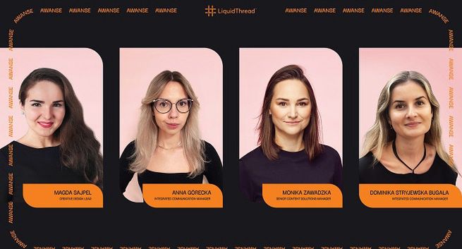 Cztery managerki awansują w LiquidThread