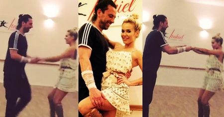 Doda i Emil na Instagramie: "Nasza pierwsza lekcja tańca do wesela!"